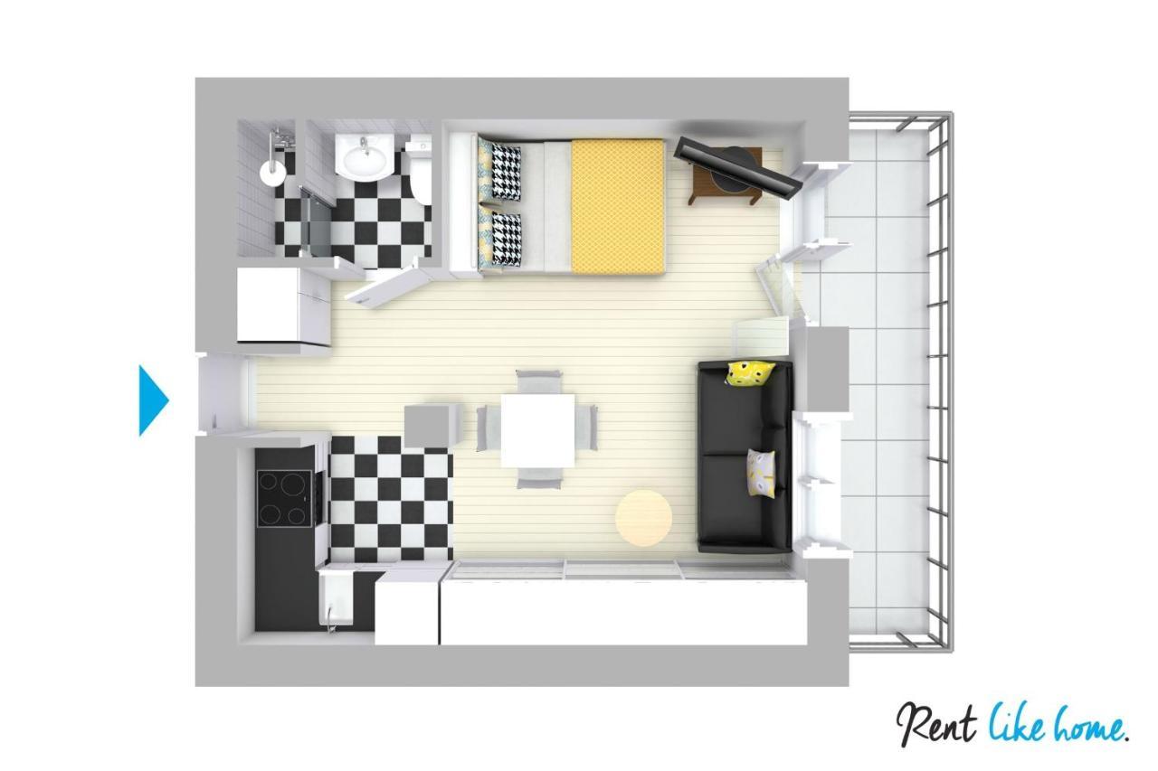 Rent Like Home - Wilcza 22A Varşova Dış mekan fotoğraf